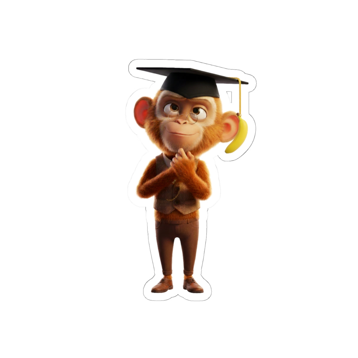 Prof's Unsolicited Logic Die-Cut Sticker